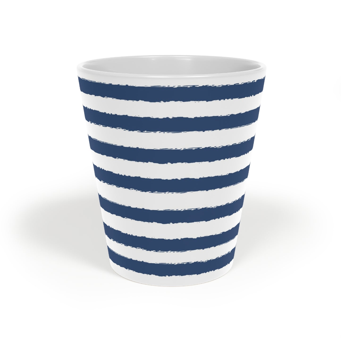 350 mL / 12oz Graphic Art Ceramic Mug | CALM-1291-231, Royal Blue, Front