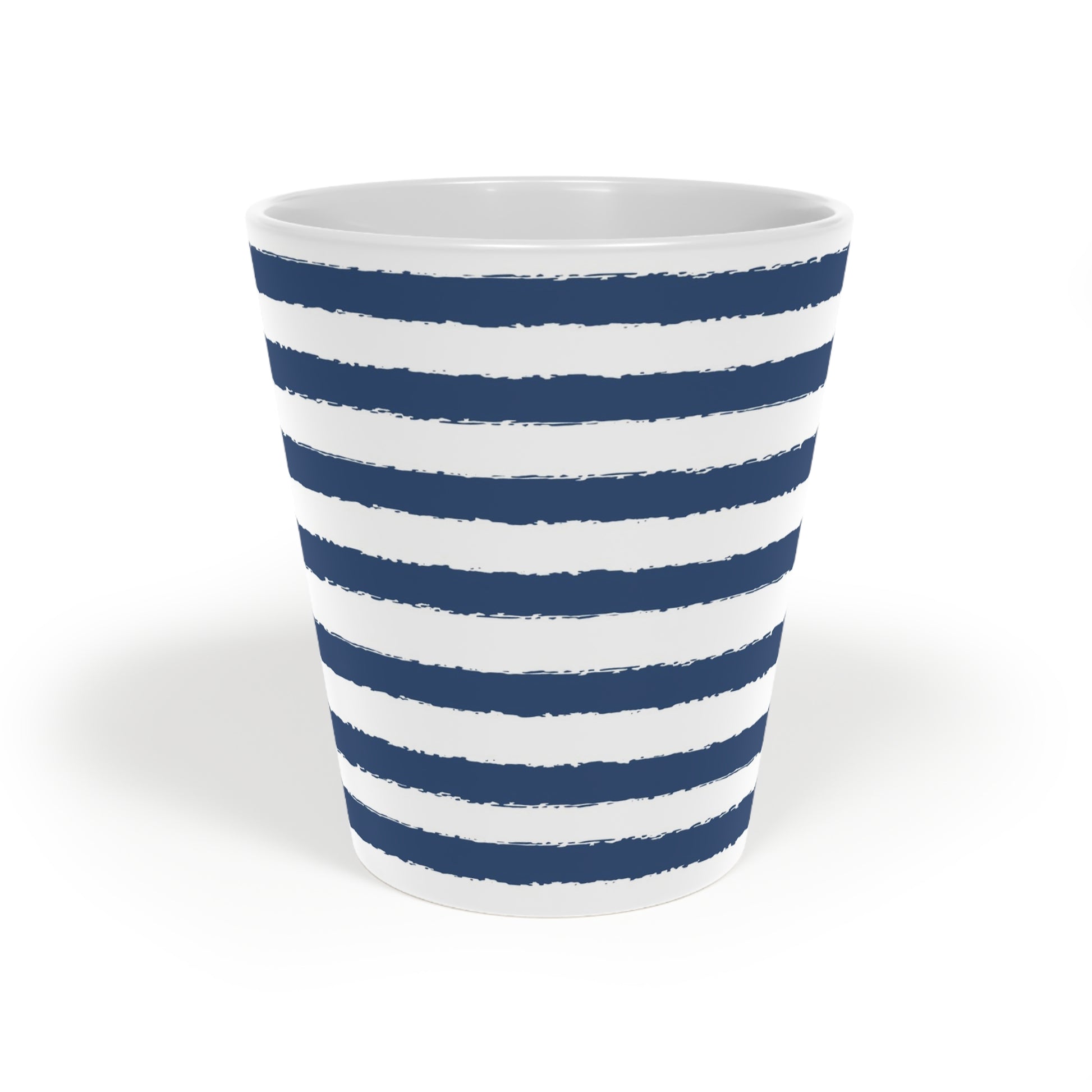 350 mL / 12oz Graphic Art Ceramic Mug | CALM-1291-231, Royal Blue, Front