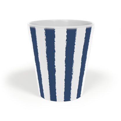 350 mL / 12oz Graphic Art Ceramic Mug | CALM-1291-251, Royal Blue, Front