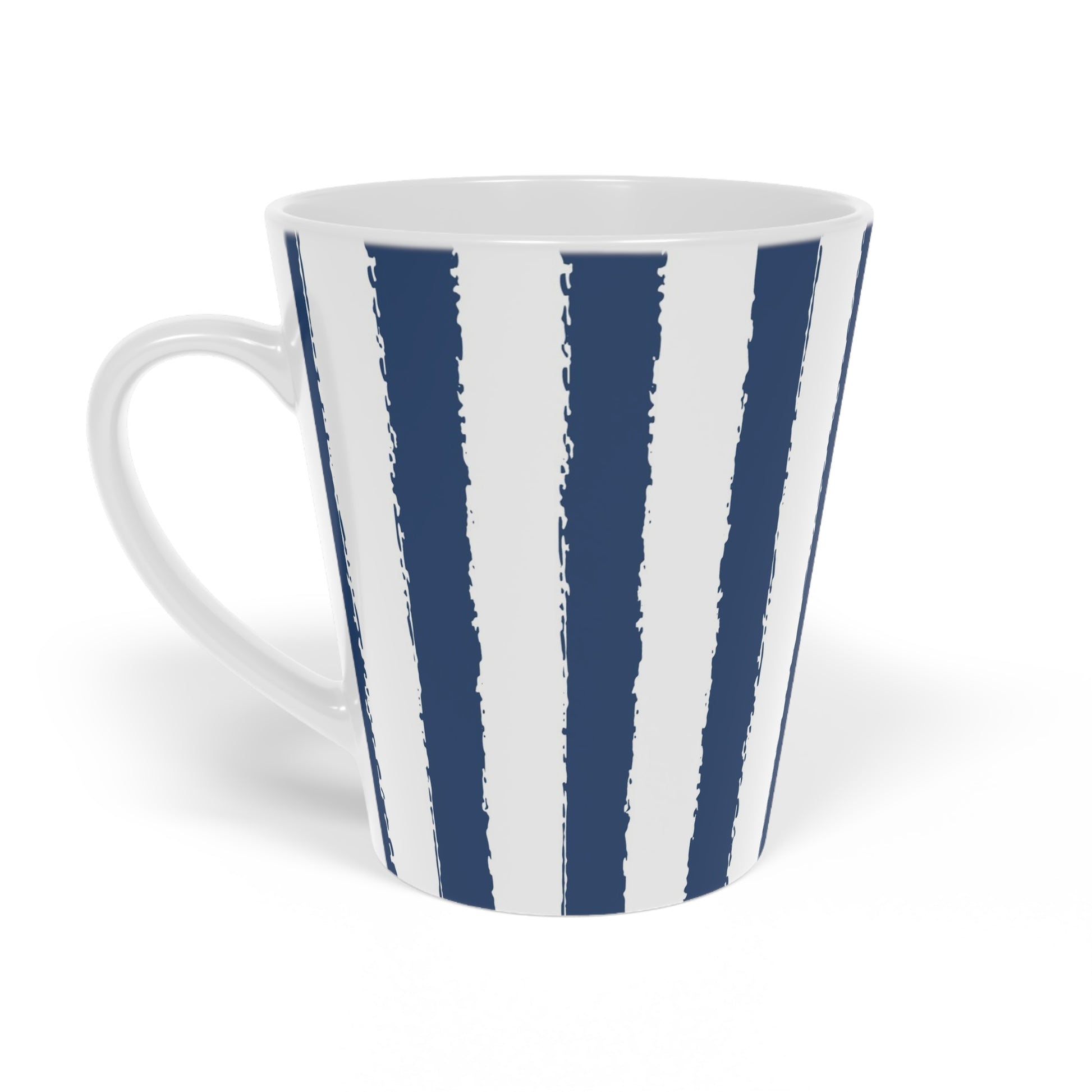350 mL / 12oz Graphic Art Ceramic Mug | CALM-1291-251, Royal Blue, Right Side