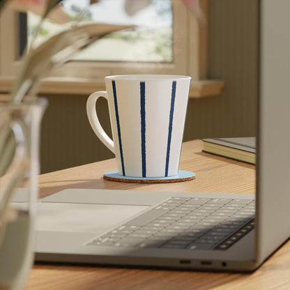 350 mL / 12oz Graphic Art Ceramic Mug | CALM-1291-301, Royal Blue, Context