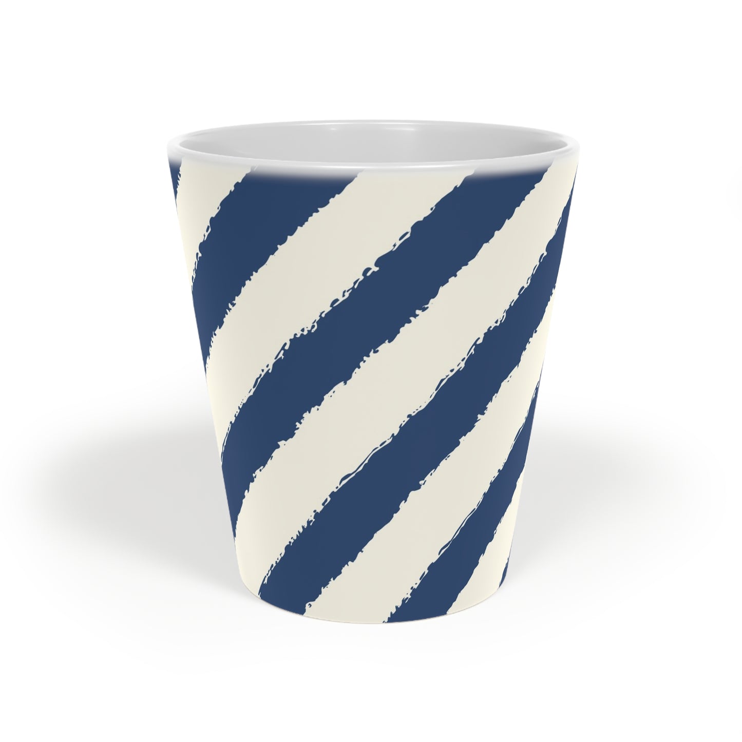 350 mL / 12oz Graphic Art Ceramic Mug | CALM-1293-151, Royal Blue, Front