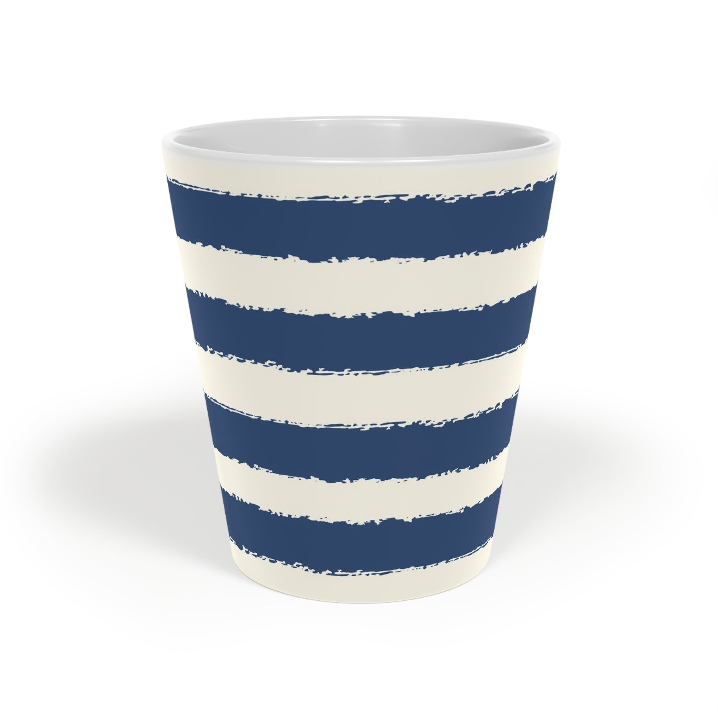 350 mL / 12oz Graphic Art Ceramic Mug | CALM-1293-221, Royal Blue, Front