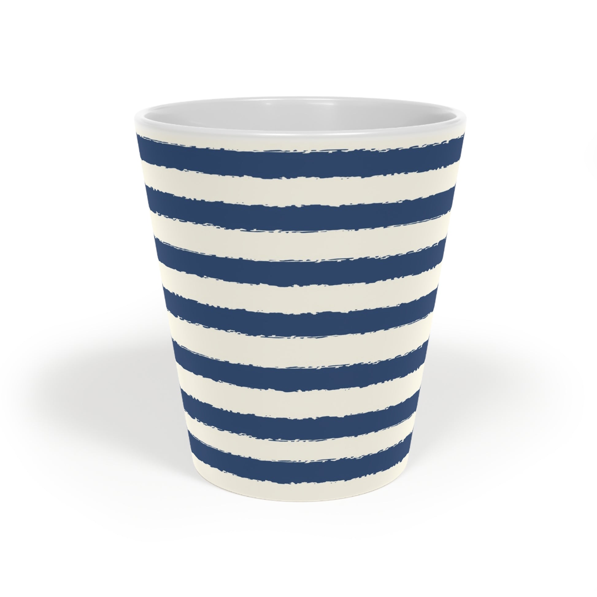 350 mL / 12oz Graphic Art Ceramic Mug | CALM-1293-231, Royal Blue, Front