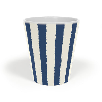 350 mL / 12oz Graphic Art Ceramic Mug | CALM-1293-251, Royal Blue, Front