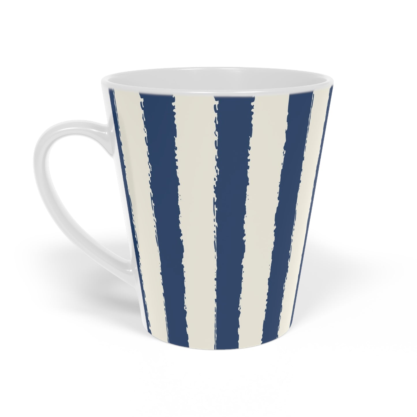 350 mL / 12oz Graphic Art Ceramic Mug | CALM-1293-251, Royal Blue, Right Side