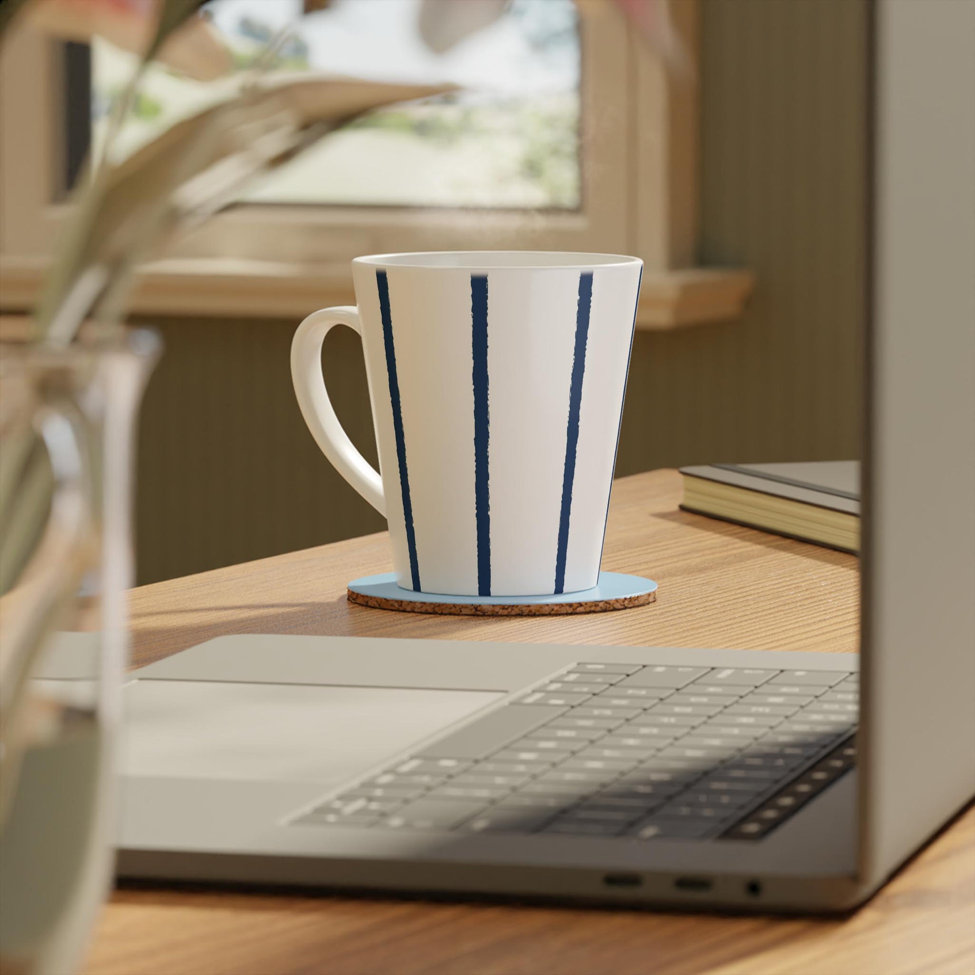 350 mL / 12oz Graphic Art Ceramic Mug | CALM-1293-301, Royal Blue, Context