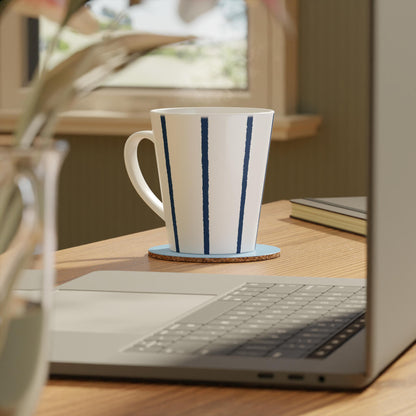 350 mL / 12oz Graphic Art Ceramic Mug | CALM-1293-301, Royal Blue, Context