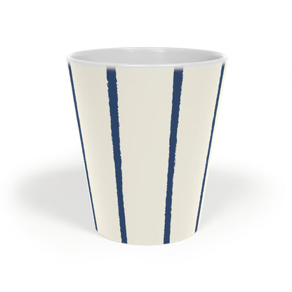 350 mL / 12oz Graphic Art Ceramic Mug | CALM-1293-301, Royal Blue, Front