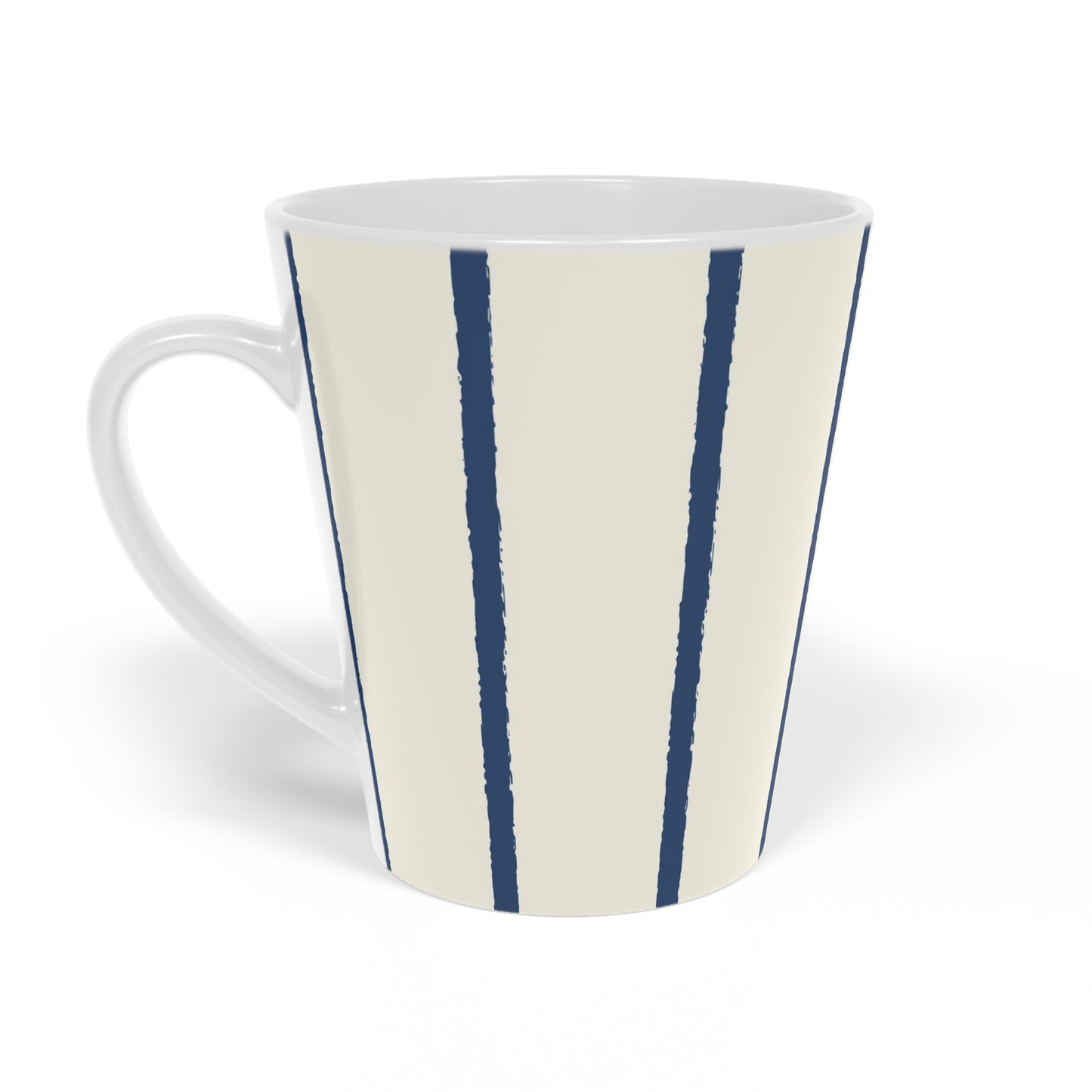 350 mL / 12oz Graphic Art Ceramic Mug | CALM-1293-301, Royal Blue, Right Side