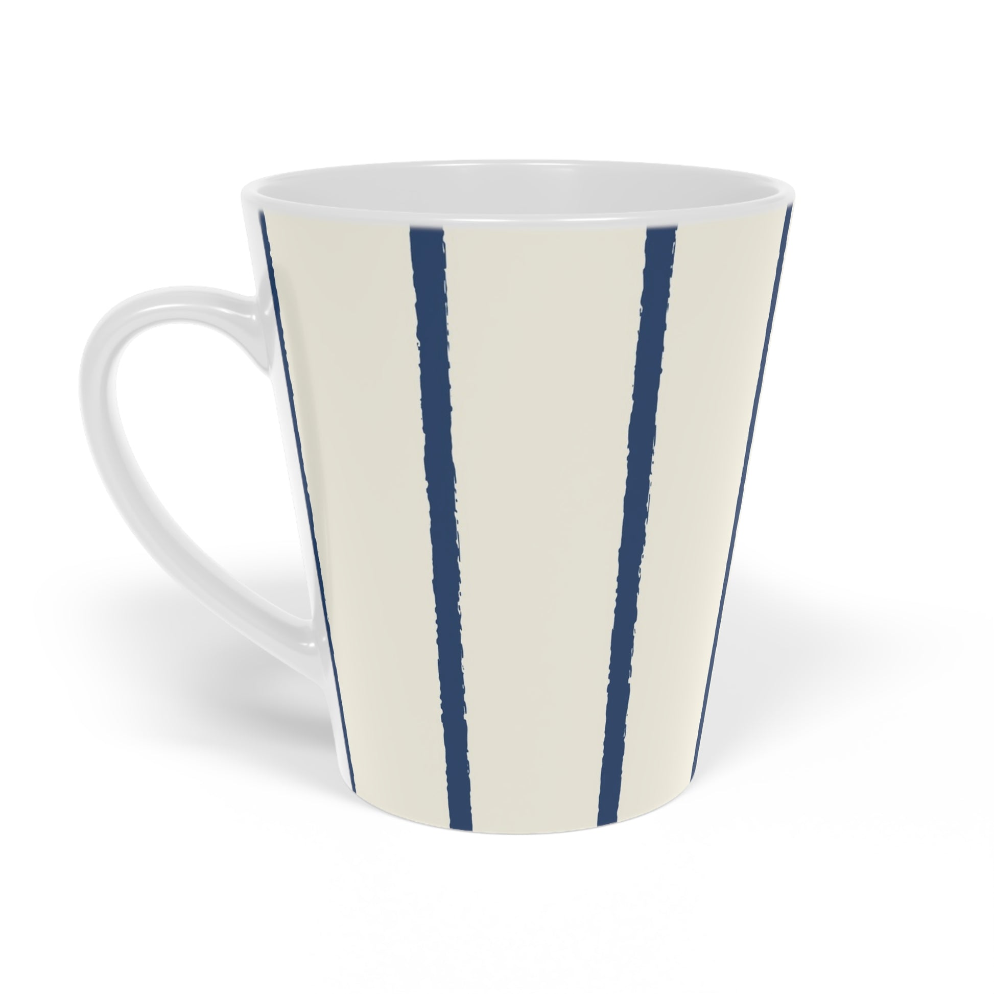 350 mL / 12oz Graphic Art Ceramic Mug | CALM-1293-301, Royal Blue, Right Side