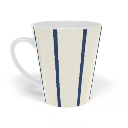 350 mL / 12oz Graphic Art Ceramic Mug | CALM-1293-301, Royal Blue, Right Side