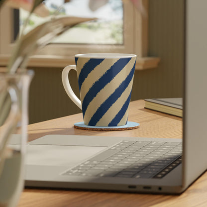 350 mL / 12oz Graphic Art Ceramic Mug | CALM-1294-151, Royal Blue, Context