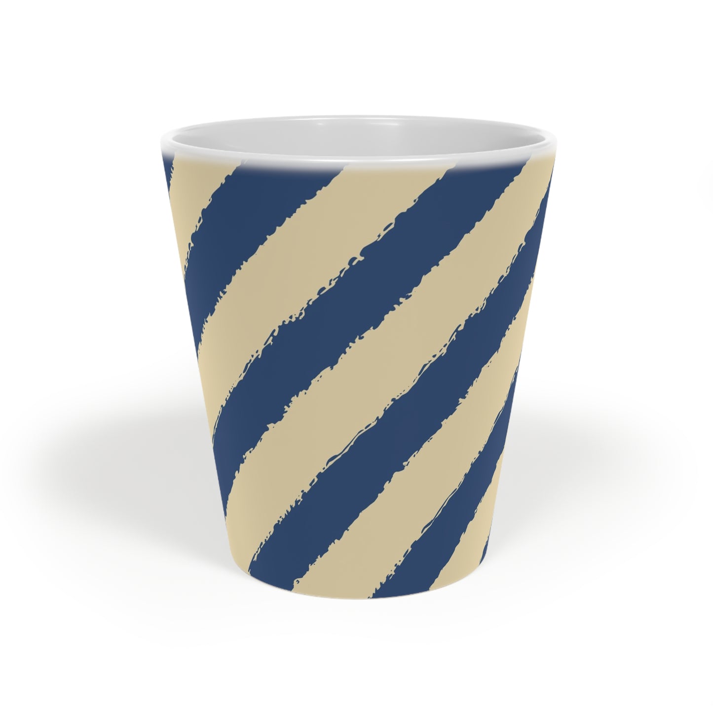 350 mL / 12oz Graphic Art Ceramic Mug | CALM-1294-151, Royal Blue, Front