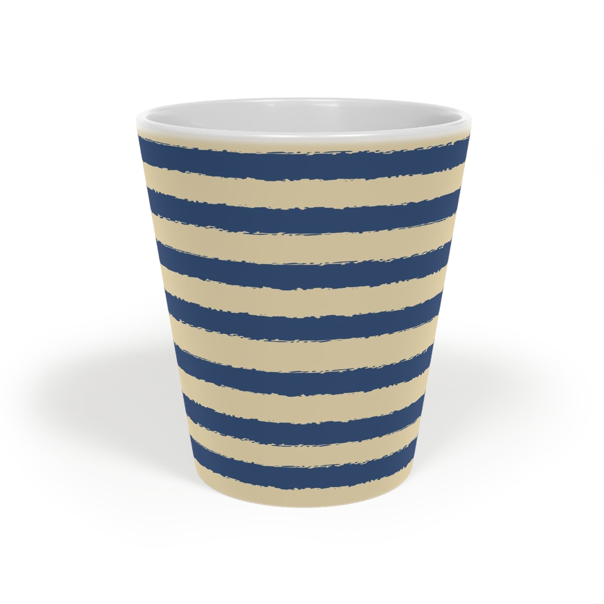 350 mL / 12oz Graphic Art Ceramic Mug | CALM-1294-231, Royal Blue, Front