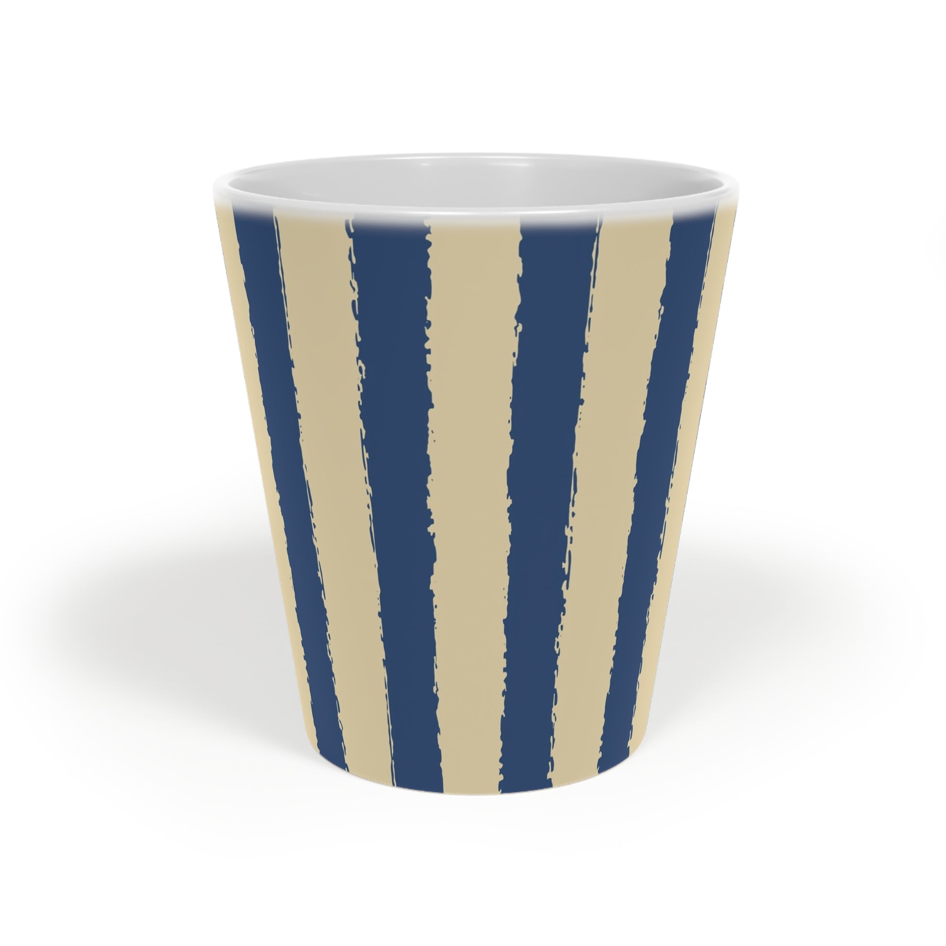 350 mL / 12oz Graphic Art Ceramic Mug | CALM-1294-251, Royal Blue, Front