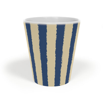 350 mL / 12oz Graphic Art Ceramic Mug | CALM-1294-251, Royal Blue, Front