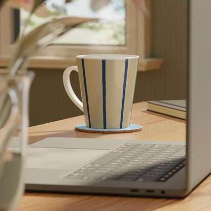 350 mL / 12oz Graphic Art Ceramic Mug | CALM-1294-301, Royal Blue, Context
