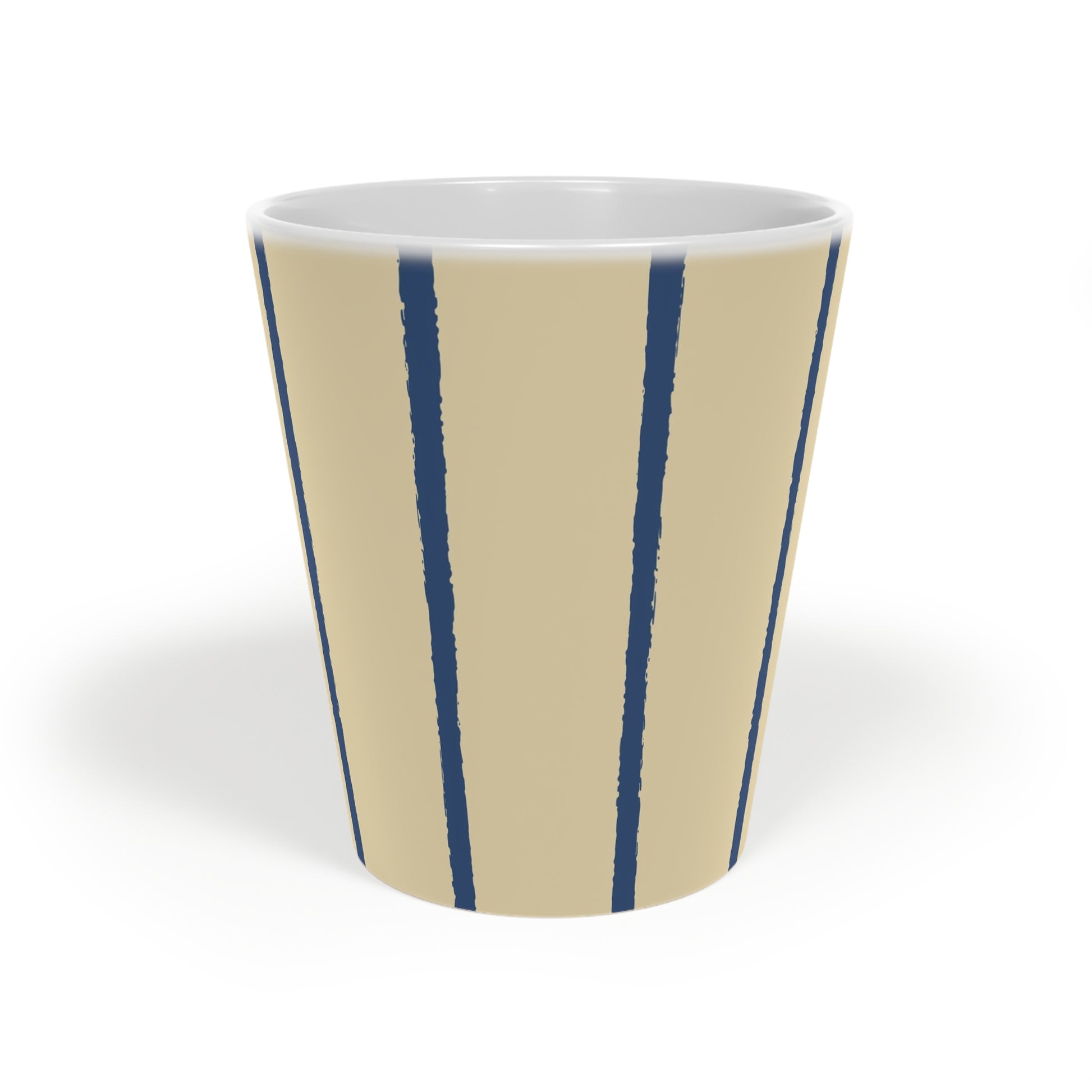 350 mL / 12oz Graphic Art Ceramic Mug | CALM-1294-301, Royal Blue, Front