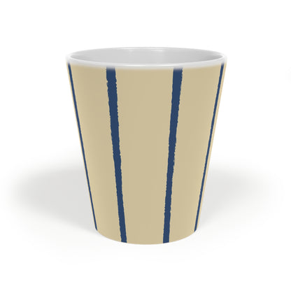 350 mL / 12oz Graphic Art Ceramic Mug | CALM-1294-301, Royal Blue, Front