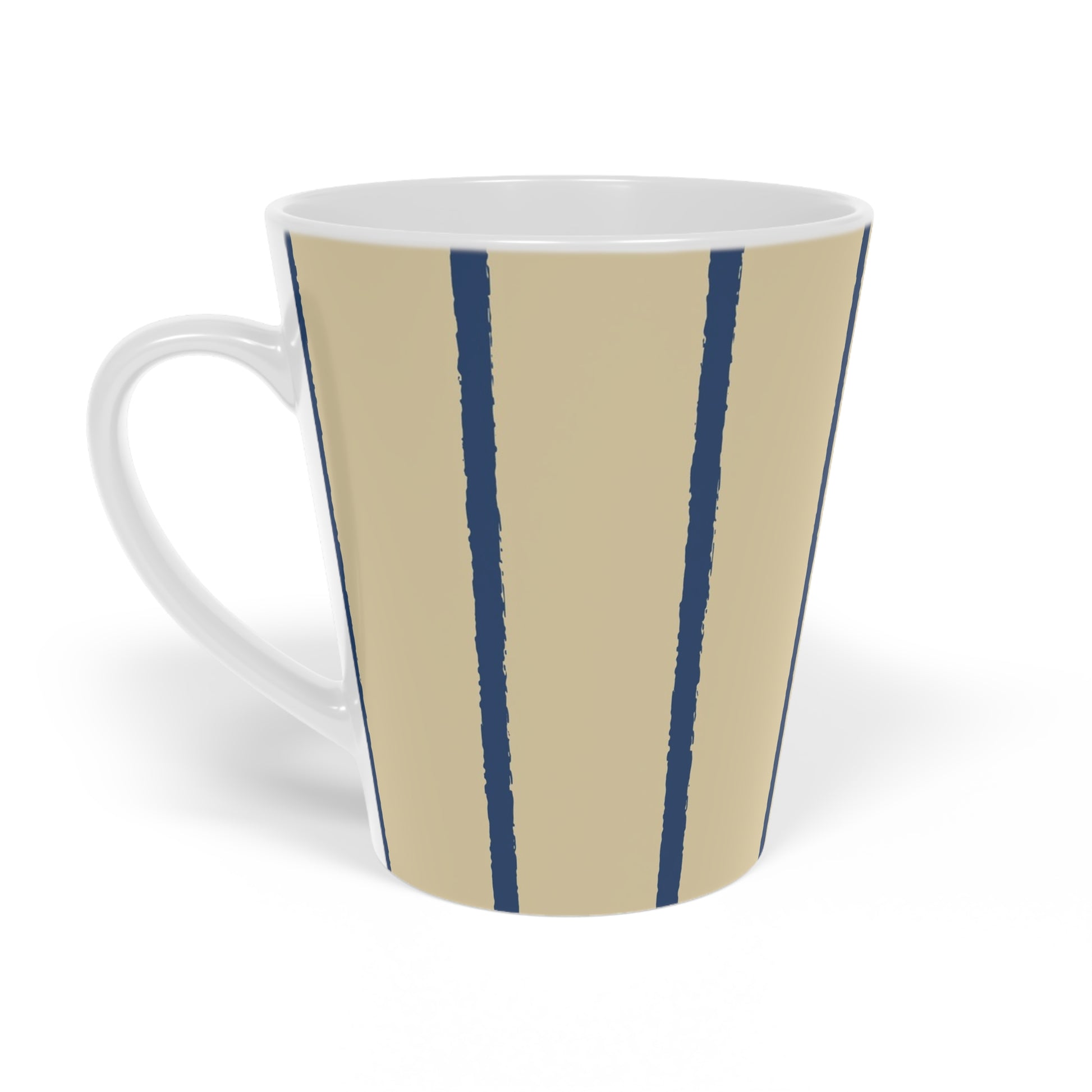 350 mL / 12oz Graphic Art Ceramic Mug | CALM-1294-301, Royal Blue, Right Side