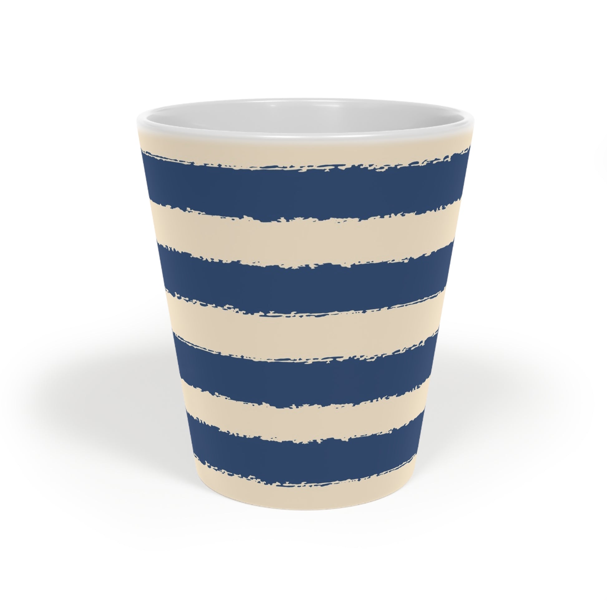 350 mL / 12oz Graphic Art Ceramic Mug | CALM-1295-221, Royal Blue, Front