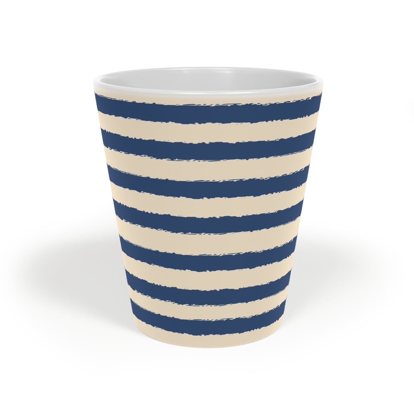 350 mL / 12oz Graphic Art Ceramic Mug | CALM-1295-231, Royal Blue, Front