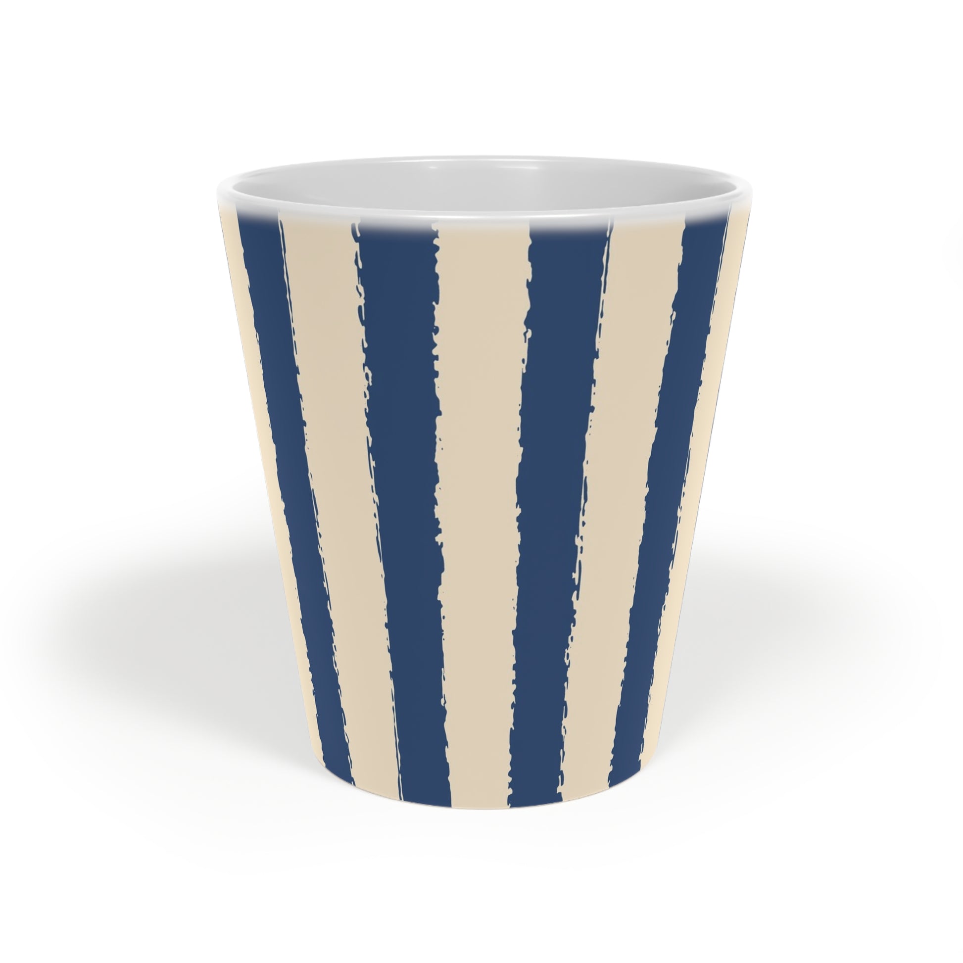 350 mL / 12oz Graphic Art Ceramic Mug | CALM-1295-251, Royal Blue, Front