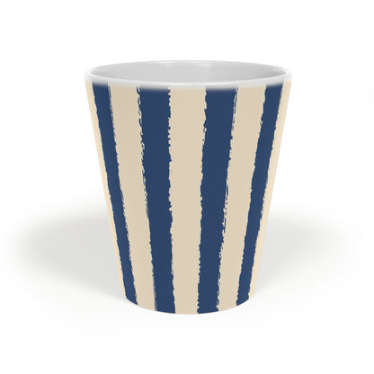 350 mL / 12oz Graphic Art Ceramic Mug | CALM-1295-251, Royal Blue, Front