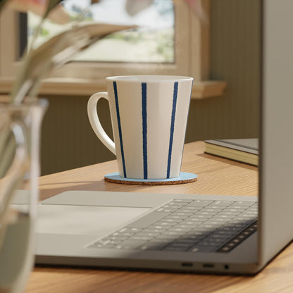 350 mL / 12oz Graphic Art Ceramic Mug | CALM-1295-301, Royal Blue, Context