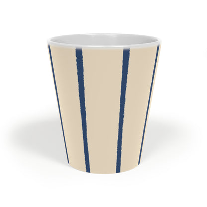 350 mL / 12oz Graphic Art Ceramic Mug | CALM-1295-301, Royal Blue, Front