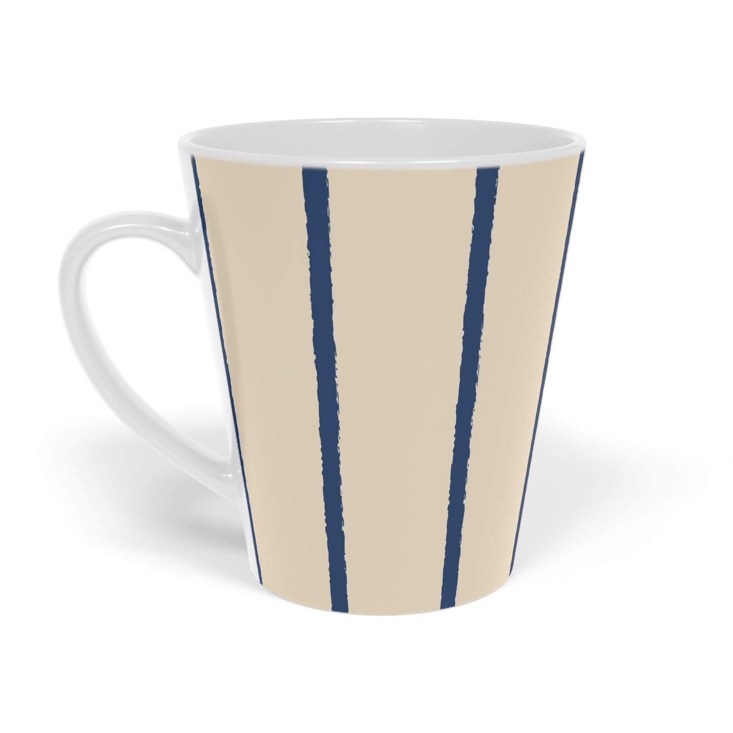 350 mL / 12oz Graphic Art Ceramic Mug | CALM-1295-301, Royal Blue, Right Side