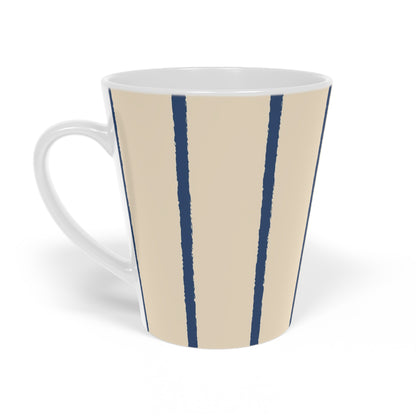 350 mL / 12oz Graphic Art Ceramic Mug | CALM-1295-301, Royal Blue, Right Side