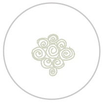Swirl Print in Pale Green & White
