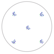 Indigo Bloom — Small Floral Pattern