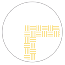 Wide Weave Frieze Print in Yellow & White