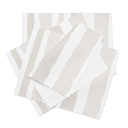 Placemat Set with Hand-painted Brush Stroke Print, CABS-1204
