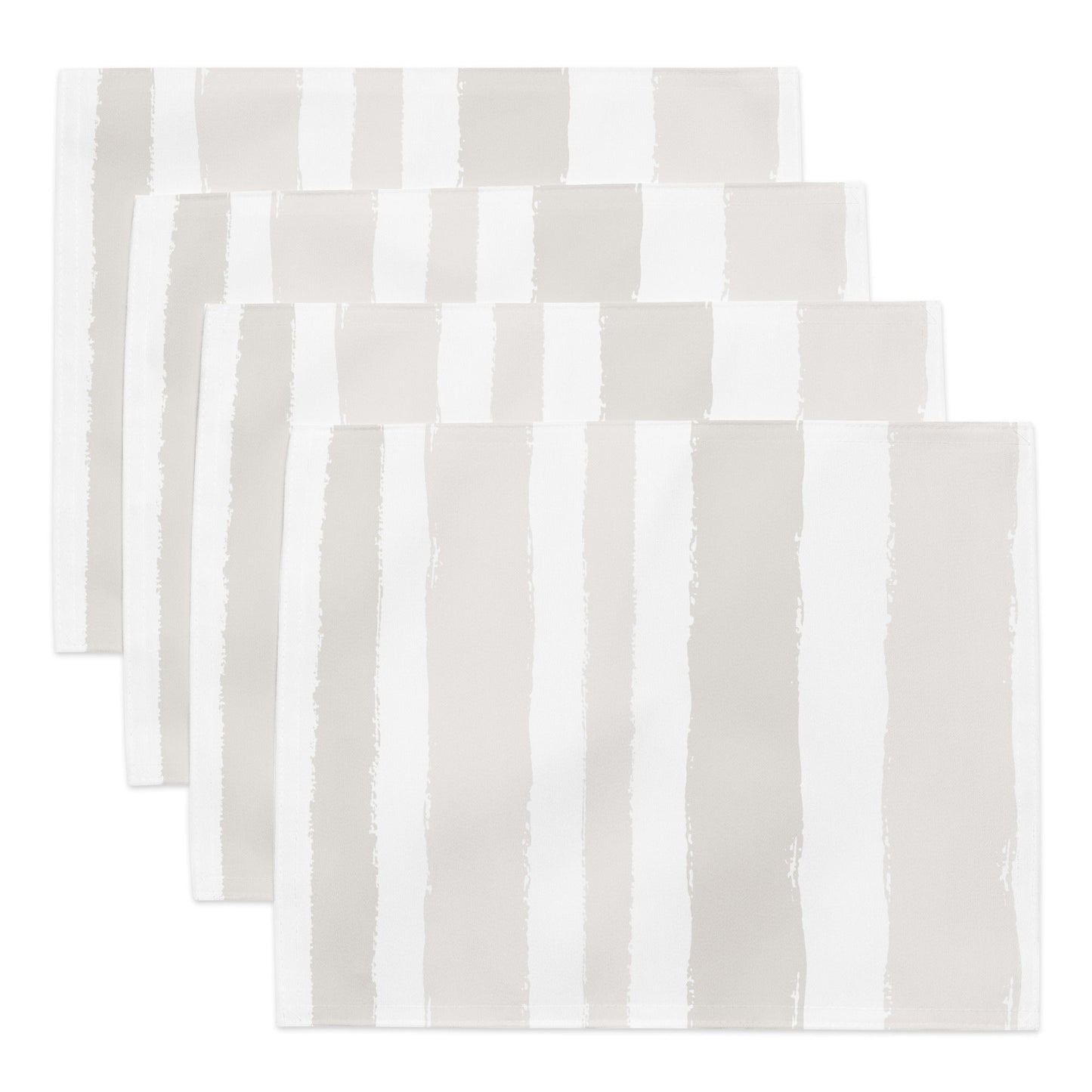 Placemat Set with Hand-painted Brush Stroke Print, CABS-1204