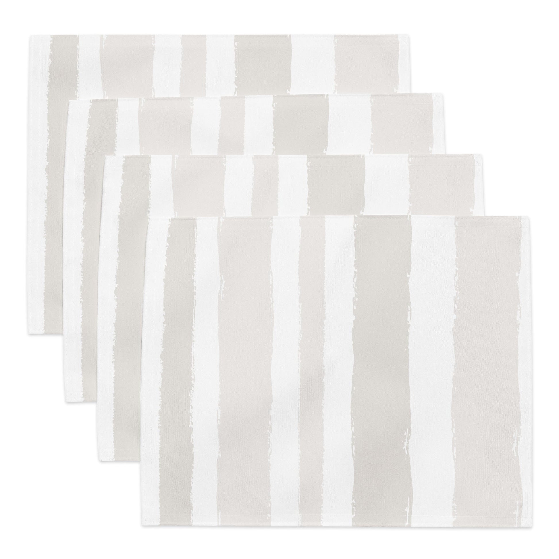 Placemat Set with Hand-painted Brush Stroke Print, CABS-1204